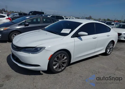 2015 Chrysler 200 S from USA, damaged, VIN 1C3CCCBB1FN698252